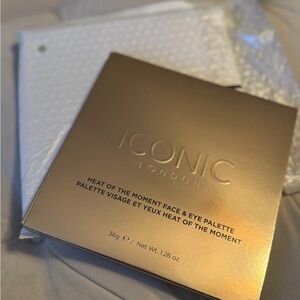 BRAND NEW- ICONIC London Heat of the Moment Face & Eye Palette
